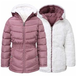 Steve Madden Youth Parka, Pink